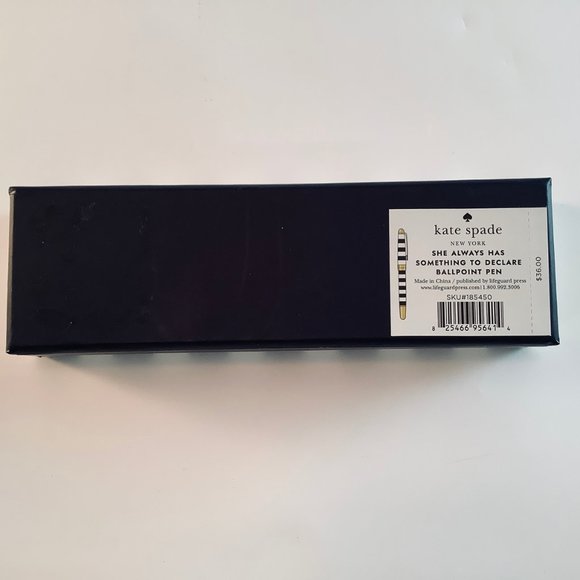 NEW kate spade New York Ballpoint Pen Metal, Strip - Picture 8 of 8
